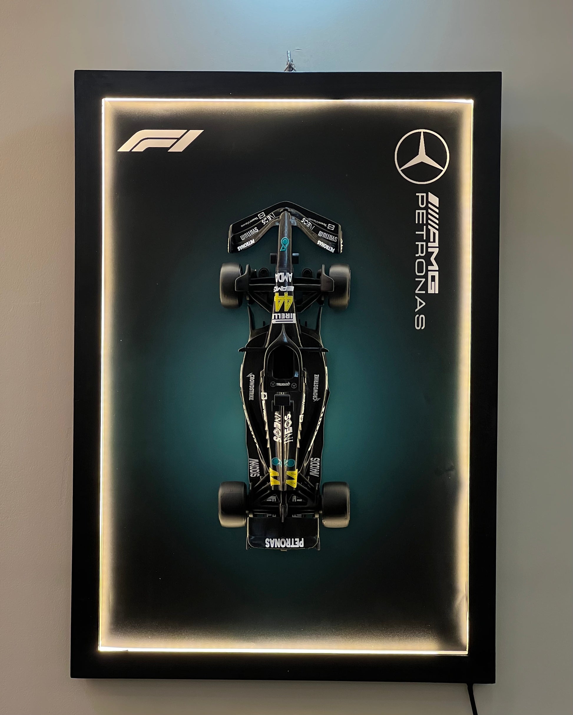 Mercedes F1 poster